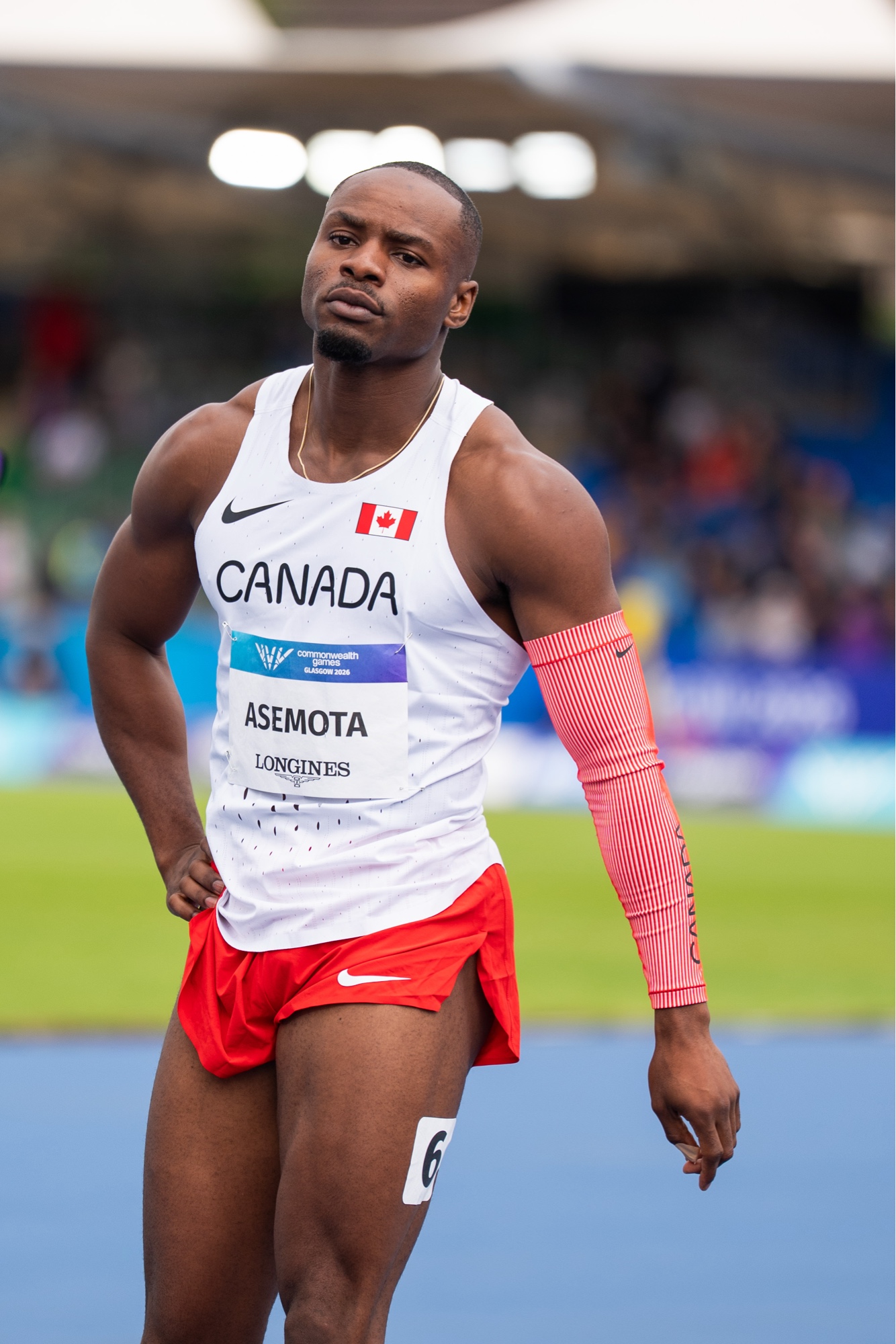 Canada singlet portrait, Glasgow 2026