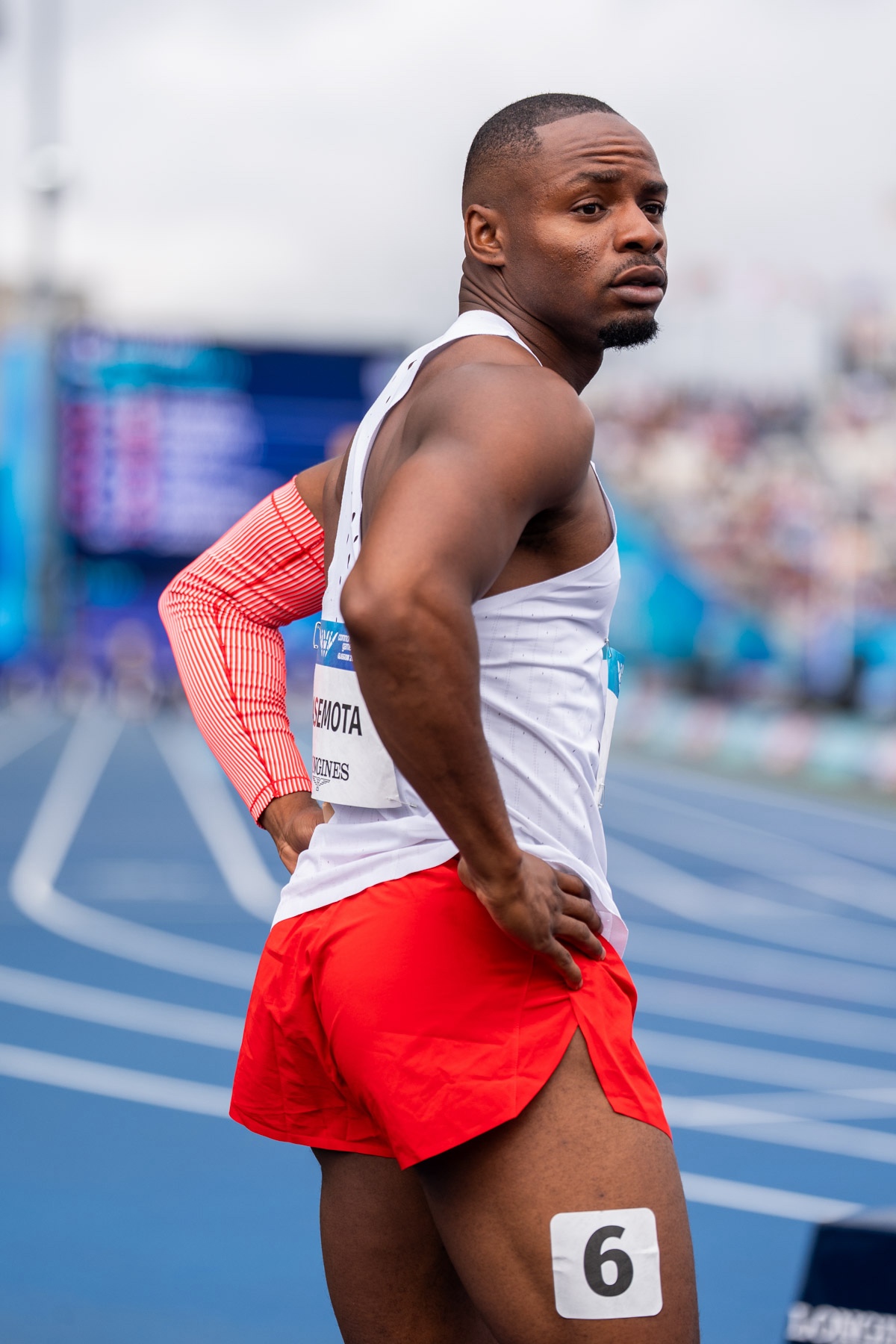 Lane six profile, Glasgow 2026