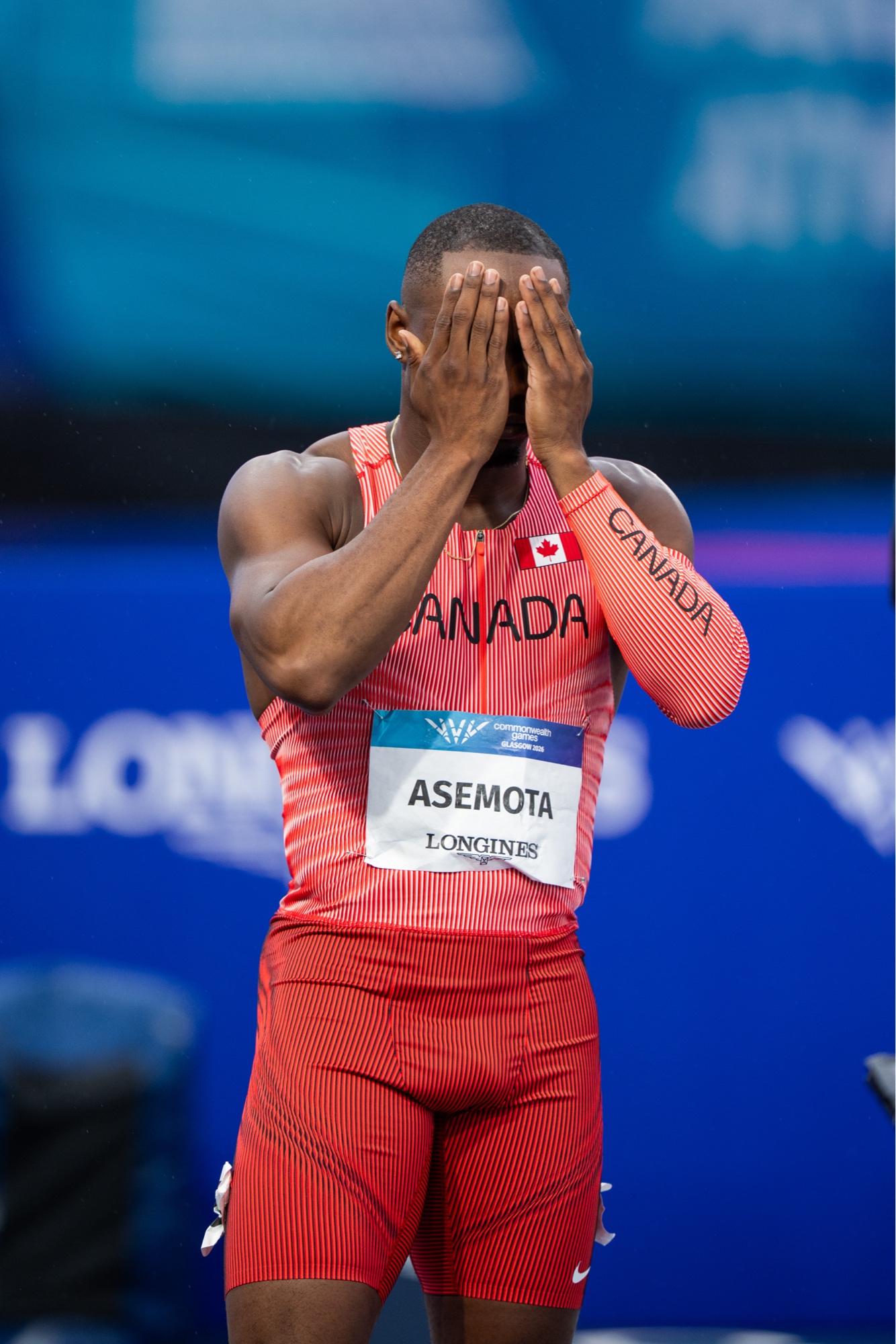 Pre-race moment, Glasgow 2026