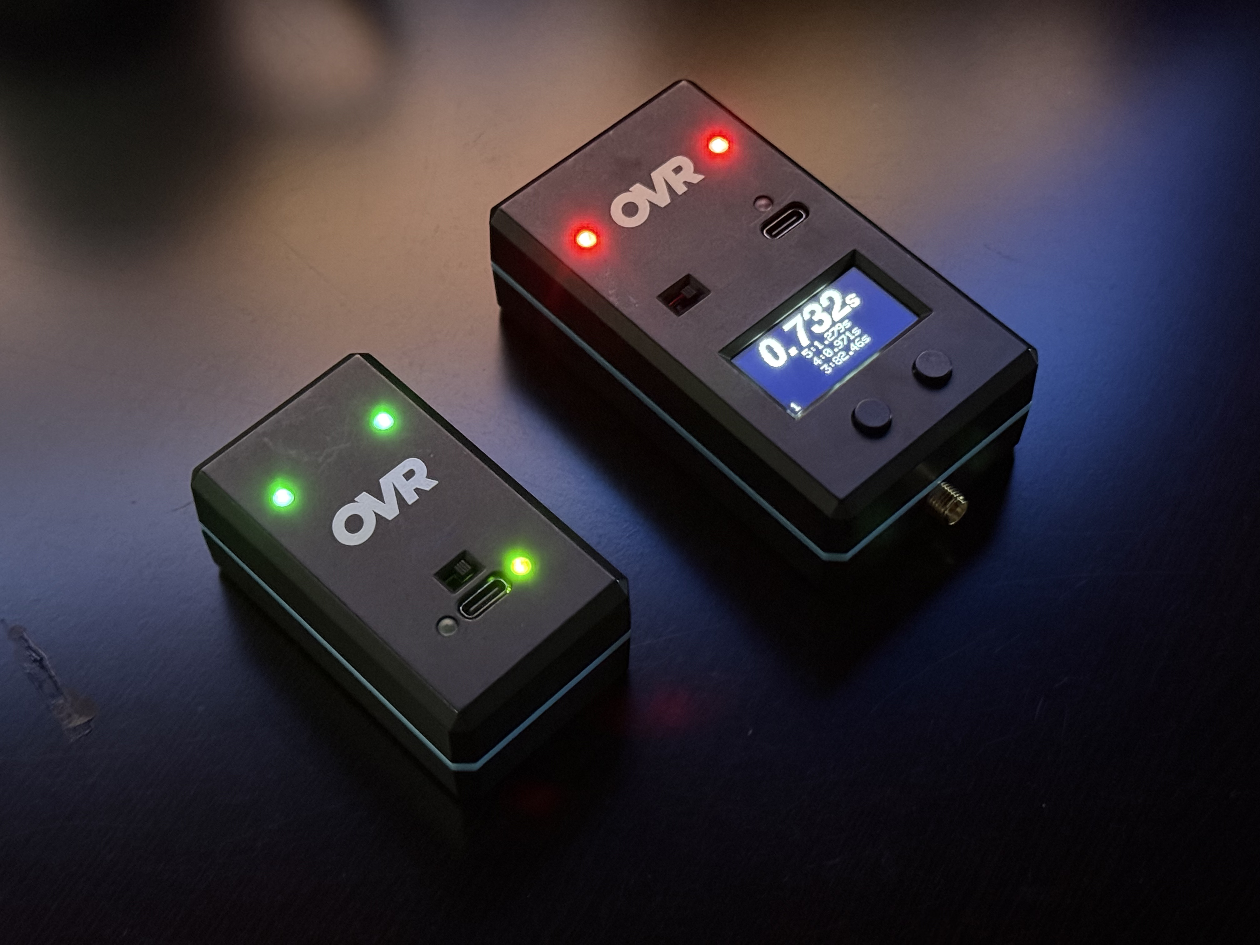 OVR Sprint electronic timing gates used in elite sprint training