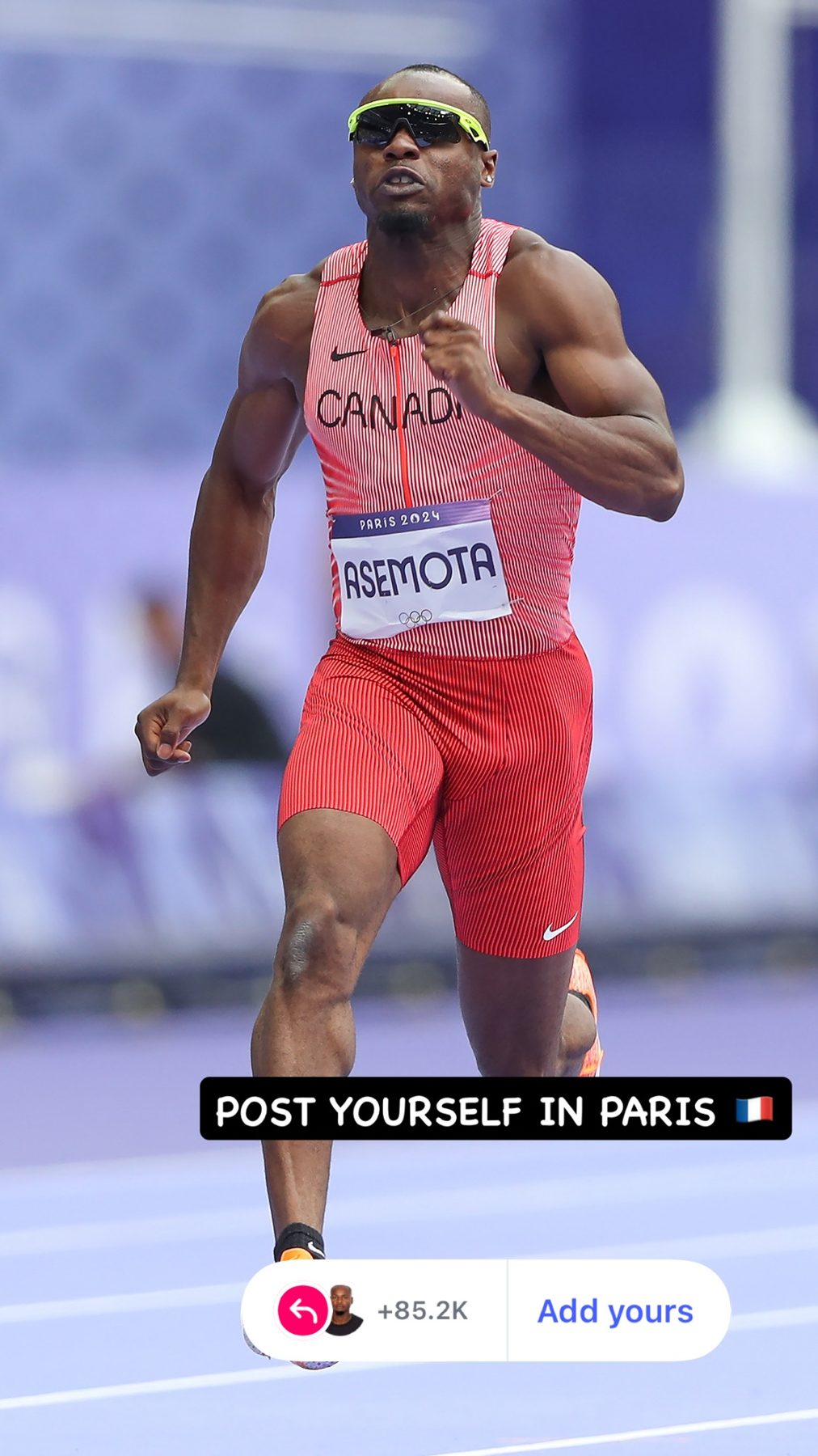 Paris 2024, 100m