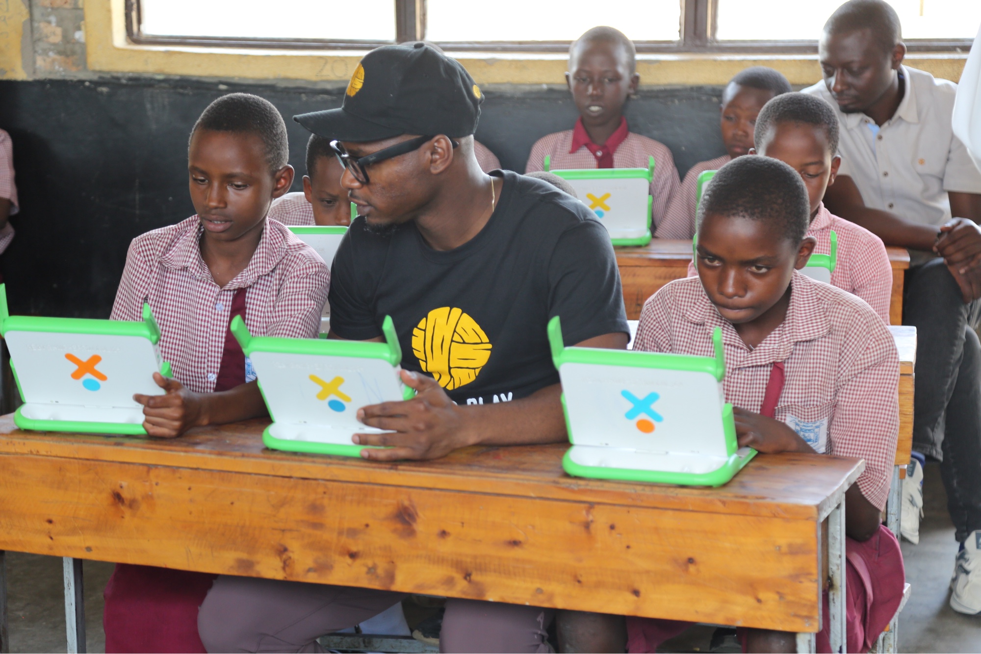 Right To Play programming with kids