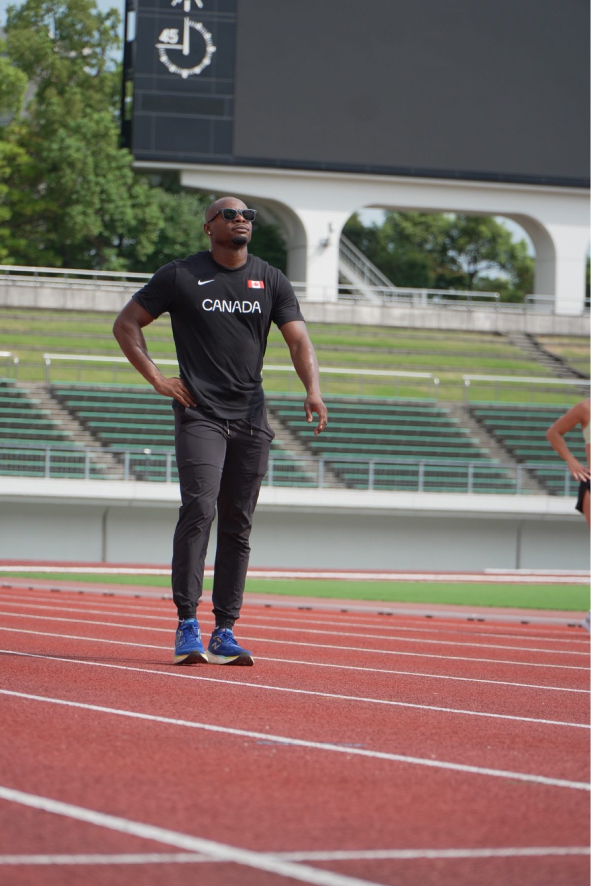 Group sprint training session