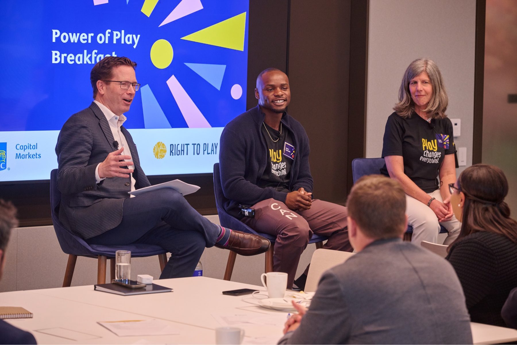 Duan Asemota on a panel